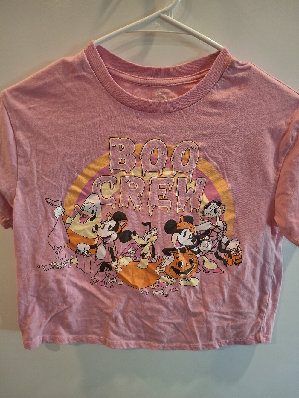 Disney Pink 'Boo Crew' Halloween Graphic Tee